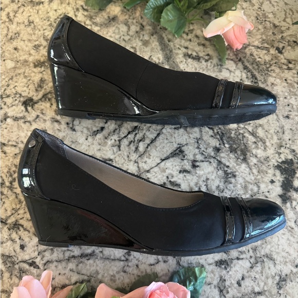 LifeStride Support Soft System Comfort Women’s Slip On Shoes Black Size 9.5m EUC - Picture 5 of 13